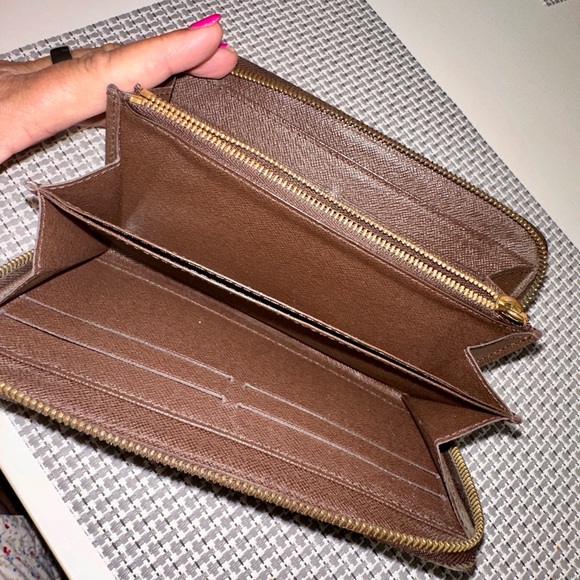 Louis Vuitton Zippy long round wallet in Damier Ebene CA0679 - Picture 4 of 7